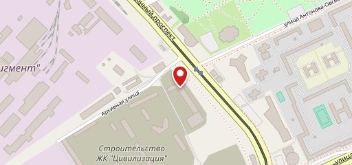 Ленинградские булочные на карте
