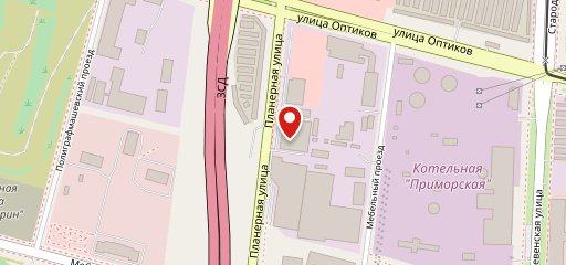Кафе Ленинградское на карте