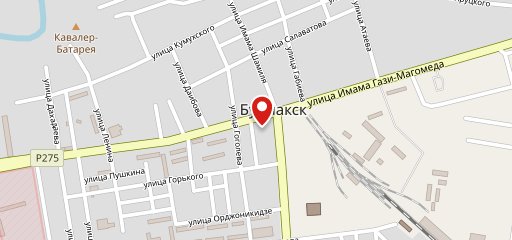 Лепёшка на карте