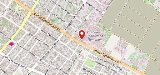 Кафе Люба на карте