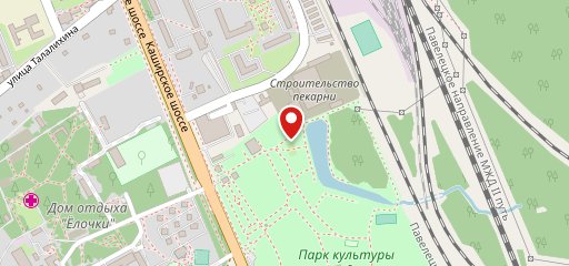 Лес и лис на карте