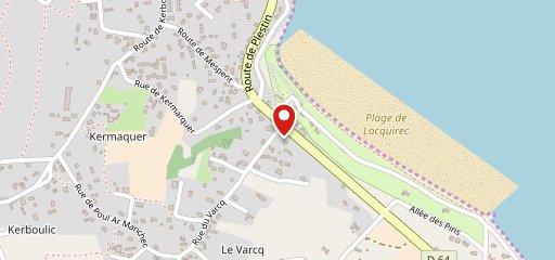 L'Escale Gourmande Locquirec на карте