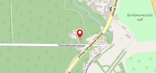 Лесная поляна на карте