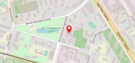 Лесное кафе на карте