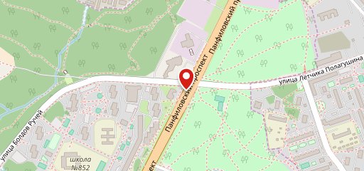 Лесное на карте