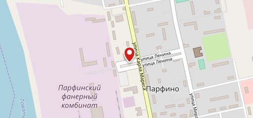 Лесное на карте