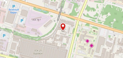 Лесной на карте