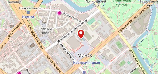 Летнее кафе Дворца Республики на карте