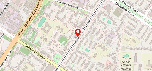 Летнее Кафе на Белореченской на карте