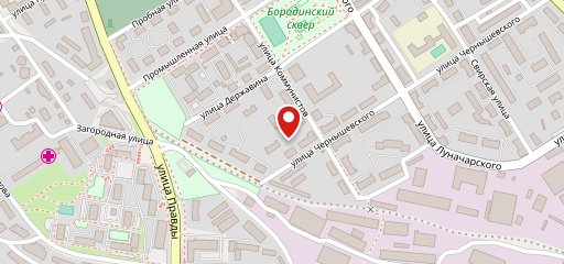 Летнее кафе «Танк» на карте