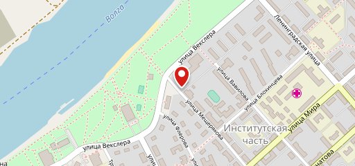 Летнее кафе Волнышки на карте