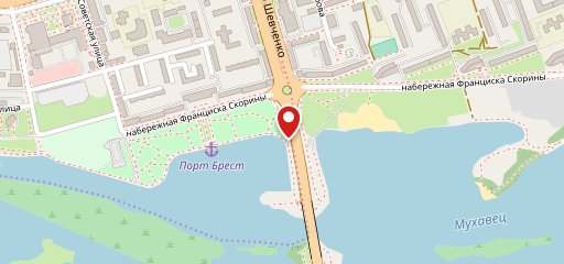 Летнее кафе на Набережной на карте