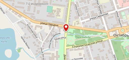 Летний бар на карте