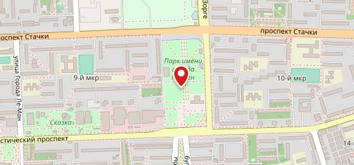 Летний дворик на карте