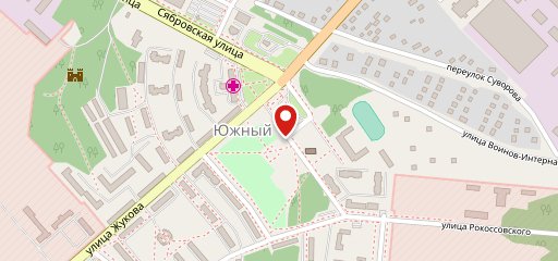Летняя площадка мини-кафе "Галатея" на карте