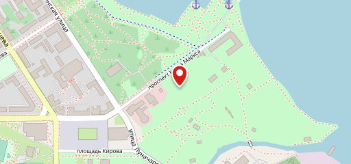 Летняя терраса на карте