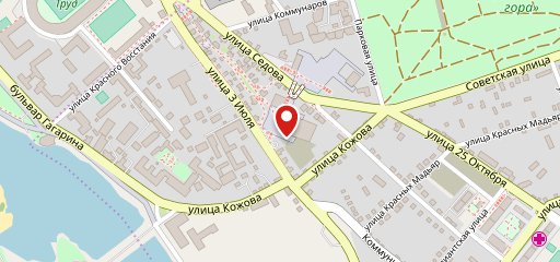 Летняя веранда "Антрекота" на карте