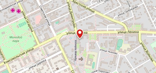 кафе лето на карте