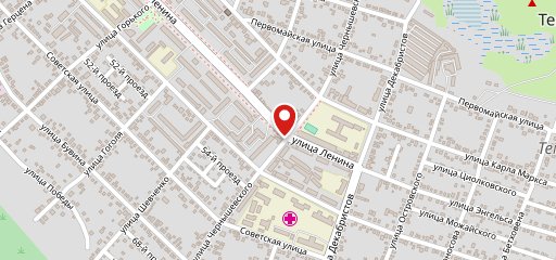 Кофейня в парке на карте