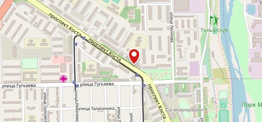 Лев на карте