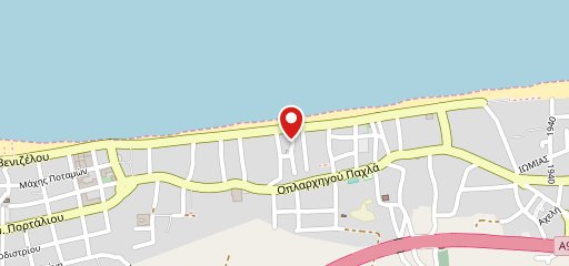 Liakoni beach bar на карте