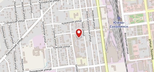 Лиана на Тихой на карте