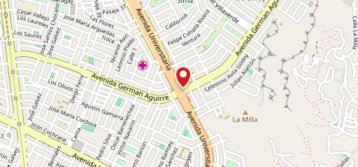 LIBANO'S PIZZA Lima на карте