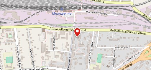 Либава на карте