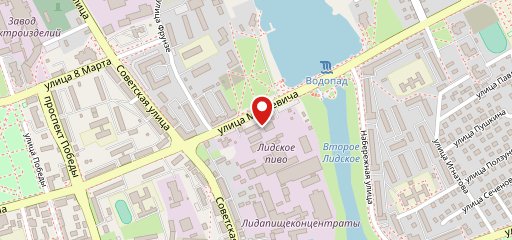 Бар "Лидское пиво" на карте