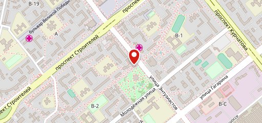 Лайк пицца на карте