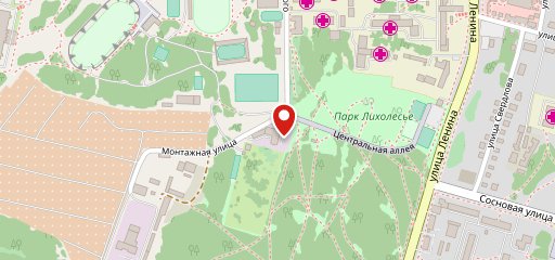 Лихолесье на карте