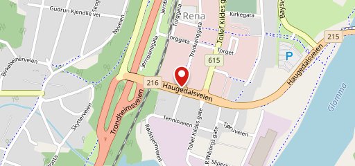Lille Rena Restaurant на карте