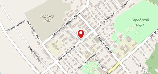 Линёвская кулинария на карте