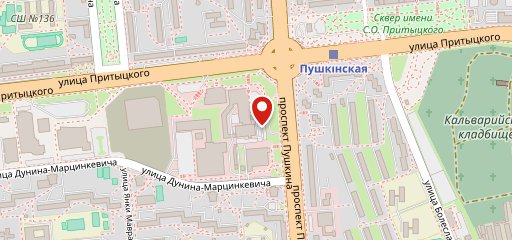 Линия на карте