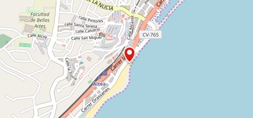 Bahía Bar Altea на карте