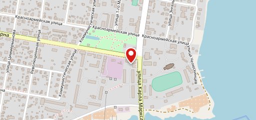 Лион на карте