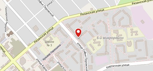 Лион на карте