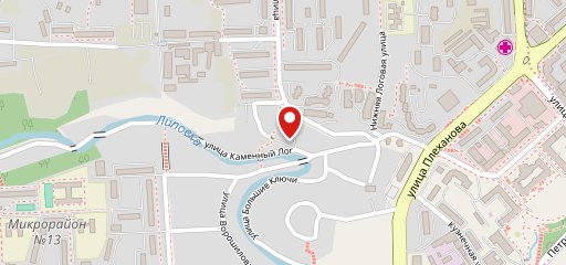 Липецкие Альпы на карте