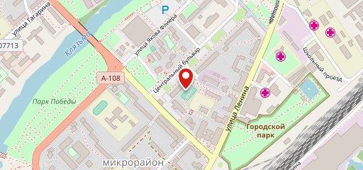 Лис на карте