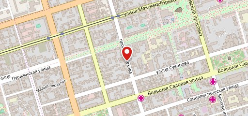 Рестолавка Лисичкино на карте