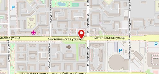 Ливанский фастфуд на карте