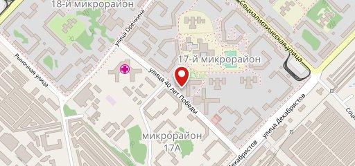 Лиза, кафе на карте