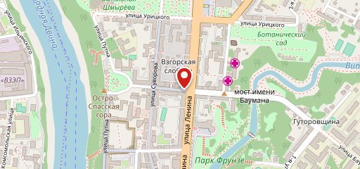 Любимый город на карте