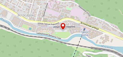 Лобби-бар «Горки Город» на карте