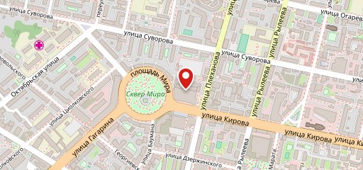 Лобби-бар гостницы Калуга на карте