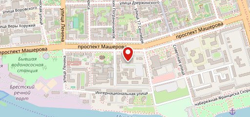 Ресторан Интурист на карте
