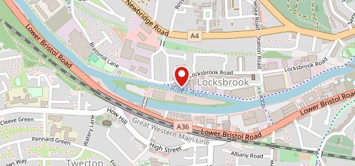 The Locksbrook Inn на карте