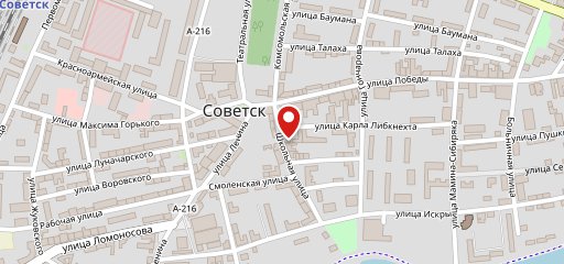 Ломтик на карте