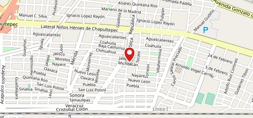 Lonchería El Rinconcito на карте