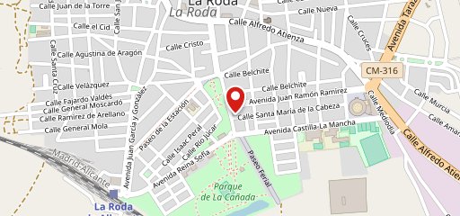Los Leones La Roda на карте